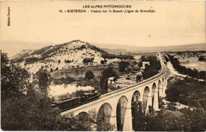 CPA Les Alpes Pittoresques Sisteron Viaduc sur le Buech (922172)