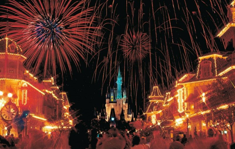Walt Disney World Fantasy In The Sky Fireworks 04.12