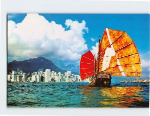 Postcard May you have a pleasant journey, Hong Kong, China