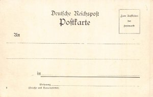 A691 Germany Gruss aus Potsdam Sanssouci Terrasse vintage postcard