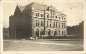 Sioux Falls SD Post Office c1910 Real Photo Postcard