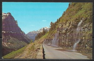 Montana, Glacier National Park - Weeping Wall - [MT-020]