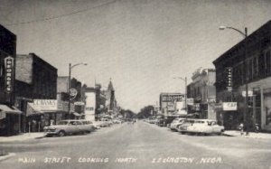 Main Street looking North in Lexington, Nebraska