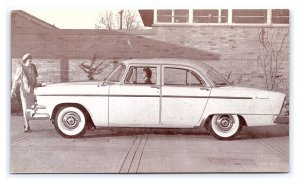 Postcard 1956 DODGE Royal 4-Door Sedan Dealer Advertising Card