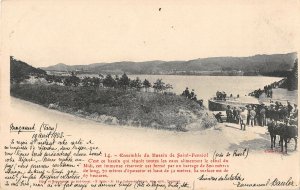 US2950 France Ensemble du bassin de Saint Ferreol Lake Panorama