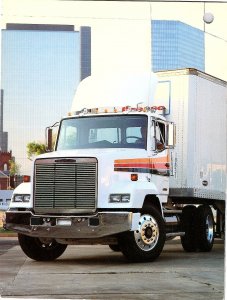 1970s Freightliner Conventional Truck Advertising Oversize Postcard
