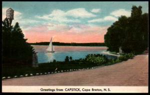 Capstick, Cape Breton, N.S. Canada - Sailboat