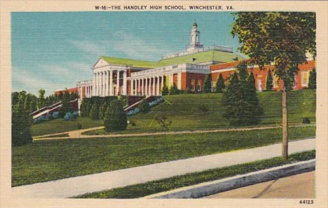 Virginia Winchester The Handley High School