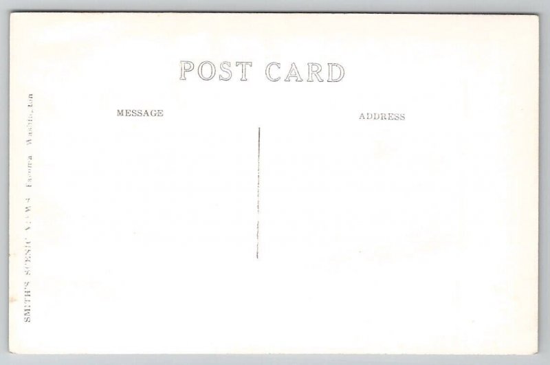 RPPC Fish Jump Bonneville Fish Ladder Smith Photo Tacoma WA Postcard U25