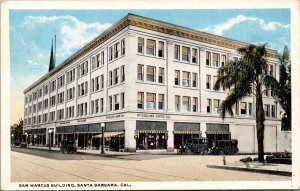 Postcard San Marcus Building in Santa Barbara, California~133378