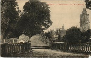 CPA VERNEUIL-sur-AVRE Les Promenades et Tour de la Madeleine (1160497)