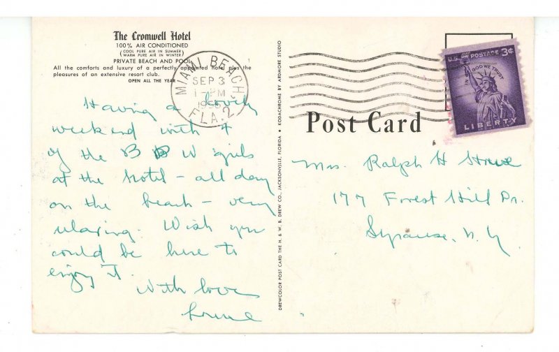 FL - Miami Beach. The Cromwell Hotel