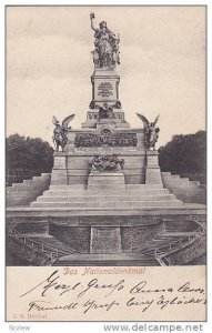 Monument, Das Nationaldenkmal, Niederwald, Germany, PU-1902