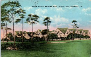 1910s Entire View Belleview Hotel Belleair Clearwater Florida Postcard
