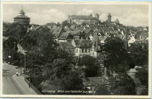 Germany - Nurnberg, View from Hallertor zur Burg   *RPPC