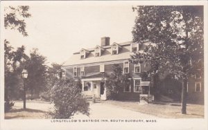 Massachusetts South Sudbury Longfellow's Wayside Inn Real Photo
