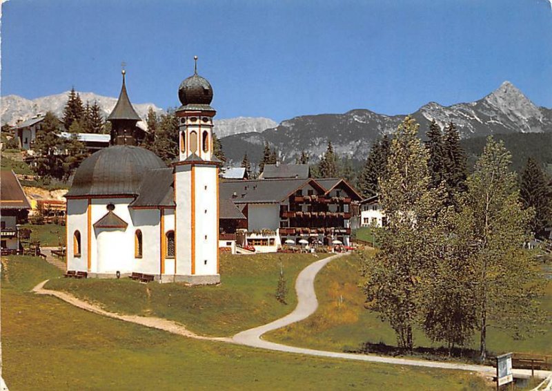 Little Baroque Chapel by the Lake Tirol Austria Postal Used Unknown 