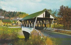 Covered BridgeOne Of The Five Old Covered Bridges In Lyndon Vermont