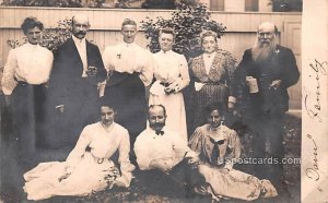 Family Photo - Watervliet, New York NY Postcard