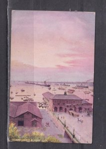 CEYLON, SRI LANKA,COLOMBO HARBOUR & LANDING JETTY, c1920 Tuck's Oilettte ppc.