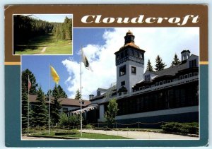 CLOUDCROFT, New Mexico NM ~ THE LODGE & Golf Course 4 x 6 Vintage Postcard