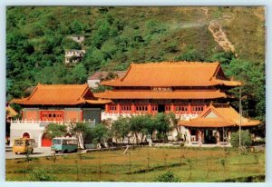 HONG KONG ~ Buddhist Temple NGON PING HIGHLAND Lantao Island  4x6 Postcard