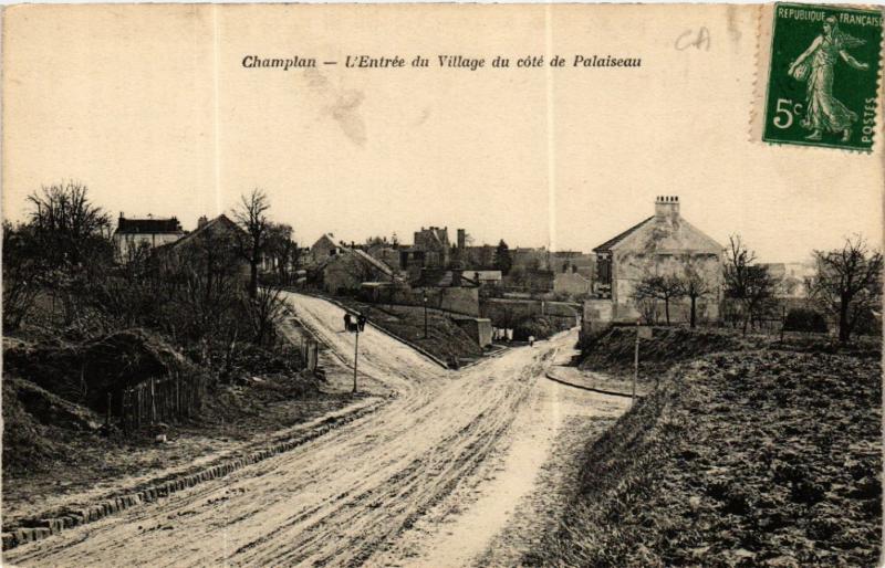 CPA Champlan - L'Entrée du Village du cote de PALAISEAU (488943)