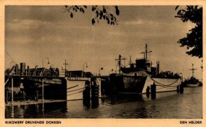 Hr Ms Kustmijnenveger Dokkum Marine Vintage Postcard 09.85