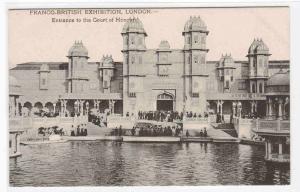 Court of Honour Franco British Exhibition London UK postcard