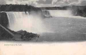 General view of the falls Niagara Falls Unused 