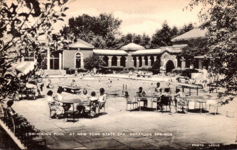 New York Saratoga Springs New York State Spa Swimming Pool