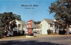 Tuscaloosa Alabama~Shangri-La Motel with Restaurant~50s Cars Parked~1963 Pc