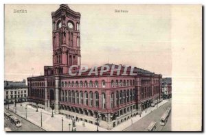 Old Postcard Berlin Rathaus