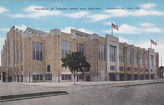 Indiana Indianapolis Coliseum At Indiana State Fair Grounds