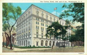 USA The Carlton Hotel 16th Street Washington DC. Postcard 07.46