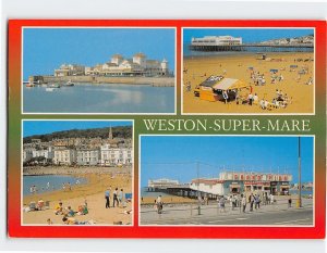 Postcard Weston-Super-Mare, England