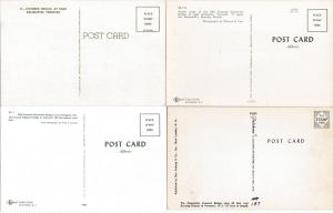 (4 cards) Chiselville Covered Bridge Vermont