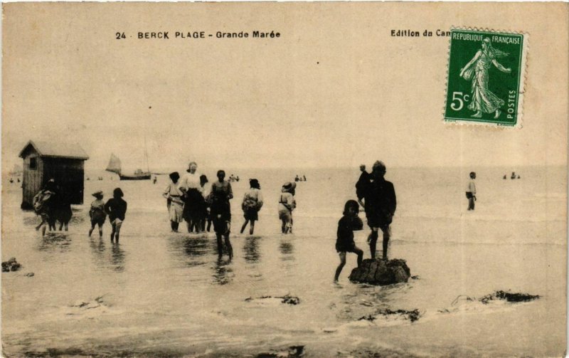 CPA Berck Plage- Grande Maree FRANCE (908829)