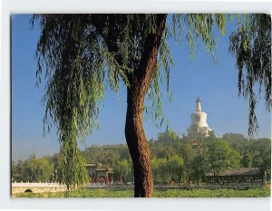 Postcard The Dagoba In Beihai Park, Beijing, China