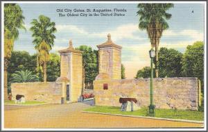 Florida St Augustine - The City Gates - [FL-098]