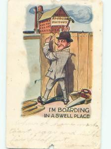 Divided-Back COMIC SCENE Great Postcard AA9939