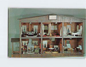 Postcard Doll house, Bennington Museum, Bennington, Vermont