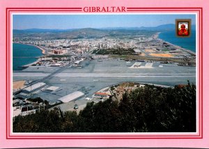 Gibraltar General View Of La Linea Of Gibraltar