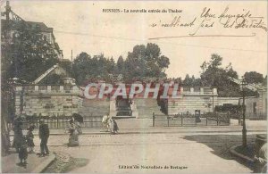 Old Postcard Rennes New Entree Tabor