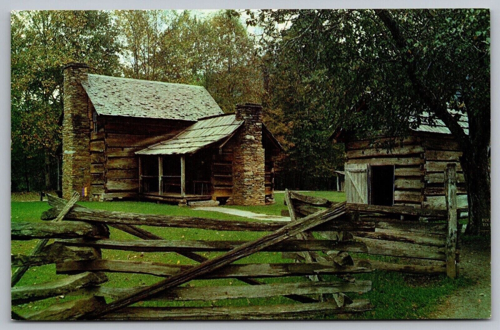 Pioneer Farmstead Great Smoky Mountains National Park Old Cabin House