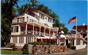 1960s Peg Leg's Restaurant Rockport MA Postcard