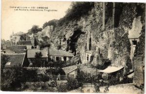 CPA Indre-et-Loire - AMBOISE - Les Rochers Habitations Troglodytes (229306)