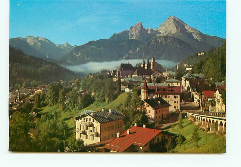 Aerial Berchtesgaden Watzmann Germany