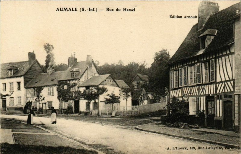 CPA AUMALE Rue du Hamel (868910)