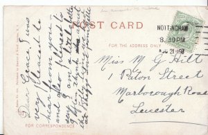 Genealogy Postcard - Family History - Hill - Marlborough Road - Leicester BH5708